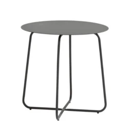 Tuintafel Dale 73cm Aluminium En Rvs - Antraciet