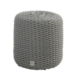 Poef Voor Buiten Macca 40cm Polypropyleen - Grijs -TuinVibes Verkoop Ontwerp zonder titel 2022 04 04T102304.475 f8ba