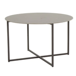 Tuintafel Atol 120cm Rvs En Keramiek - Antraciet