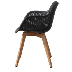 Tuinstoel Castro Met Geperforeerde Zitting - Zwart -TuinVibes Verkoop Ontwerp zonder titel 2023 03 07T103417.877 88d9