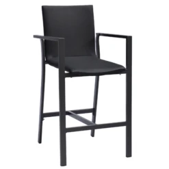 Barstoel Veere Aluminium/textileen - Zwart -TuinVibes Verkoop Ontwerp zonder titel 2023 03 08T082601.885 cb76