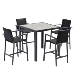 Barstoel Veere Aluminium/textileen - Zwart -TuinVibes Verkoop Ontwerp zonder titel 2023 03 08T082811.814 9f27