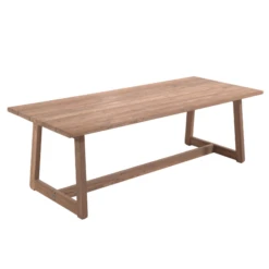 Tuintafel Isabella 300x110cm Gerecycleerd Teakhout