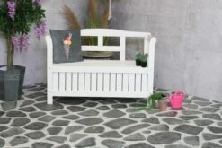 Tuinbank Met Opbergruimte Walt - Wit -TuinVibes Verkoop Pinokkio bank Wit 2 e0ae