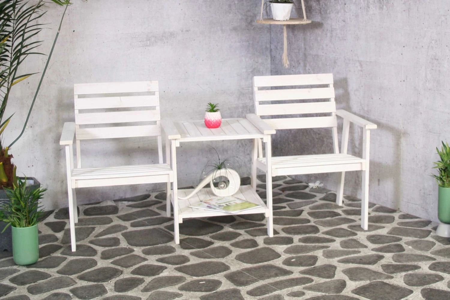 Duobank Voor Buiten Romina 2 Duobank Voor Buiten Romina - Afbeelding 2