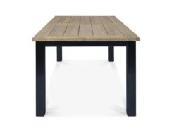 Verlengbare Tuintafel Dalore - Zwart/naturel -TuinVibes Verkoop T861 Aberdeen teak extension table 5 e4fe