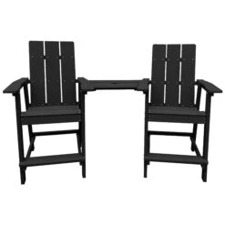 Barstoel Voor Buiten Mondo HIPS - Zwart -TuinVibes Verkoop WS04 B Montreal Bar Chair black bb58