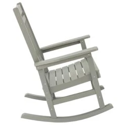 Schommelstoel Voor Buiten Mondo HIPS - Grijs -TuinVibes Verkoop WS07 Grey Montreal rocking chair grey 1 0a2c