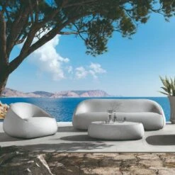 3-zit Tuinbank Festus Agora - Lichtgrijs -TuinVibes Verkoop sfeer Festini f131